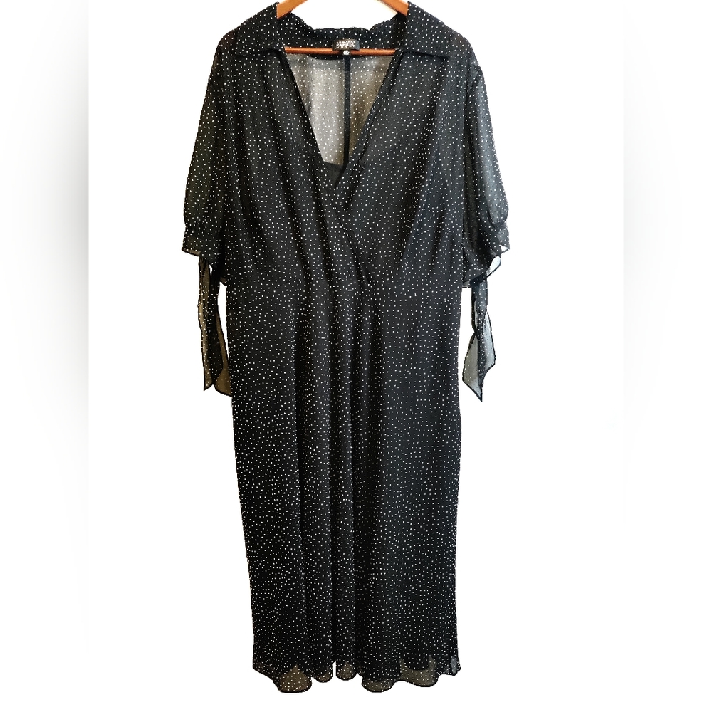 Adrianna Papell Woman Polka Dot Dress 22W